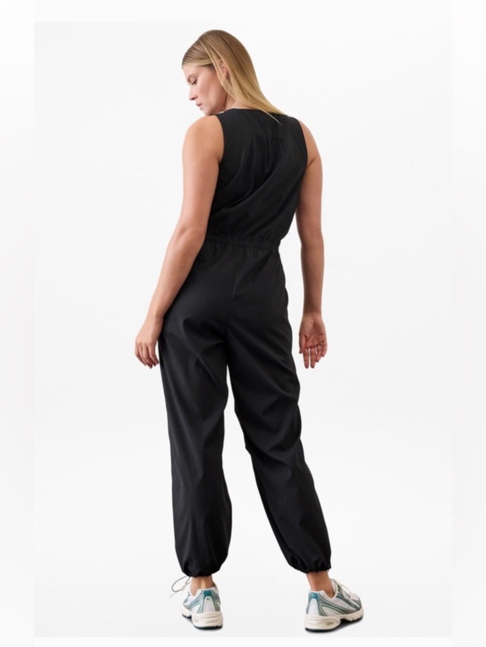NWT Athleta Flex Jumpsuit | Black | Size Small - Picture 4 of 10